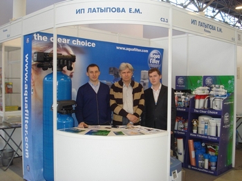 участие на выставке ЧИСТАЯ ВОДА 2012