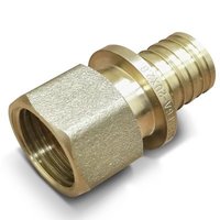 Муфта Varmega латунная  Slide-fit 20х3/4ВР