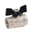BUGATTI Кран Шаровый 1/2" г/г бабочка