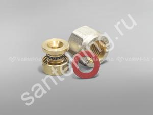 WARMEGA/ RBM Концовка для PEX трубы универс. 16х2х1/2 (07351620) - картинка 1