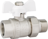PRO FACTOR Кран Шаровый Professional с американкой 11/4"