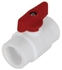 PPRC Кран шаровый МИНИ (красный) ф25  (KALDE) - картинка 1