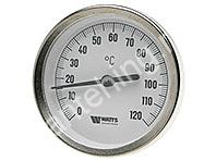 Термометр биметаллический с погружной гильзой 1/2 Т63/50 WATTS - картинка 1