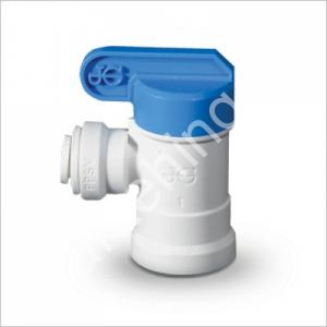 Кран для бака к обратному осмосу угловой пластиковый Aquafilter BV9014JC - картинка 1
