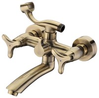 Cмеситель для ванны KAISER Trio 57122-1Bronze