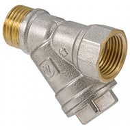 Фильтр грубой очистки У-образный 1/2" Г/Ш VT
