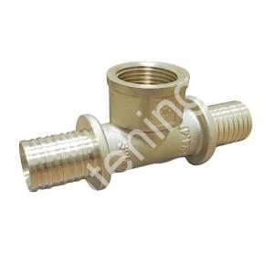 Тройник Varmega латунный Slide-fit 32х1