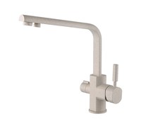 Cмеситель для кухни с краном питьевой воды KAISER Decor 40144-8 Sand