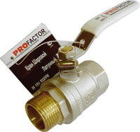 PRO FACTOR Кран Шаровый Professional 1" г/ш ручка