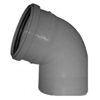 Отвод 110х67 ПП Серая