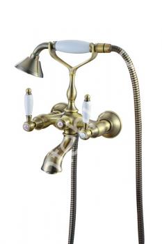 Cмеситель для ванны KAISER Vincent 31044-Bronze - картинка 1