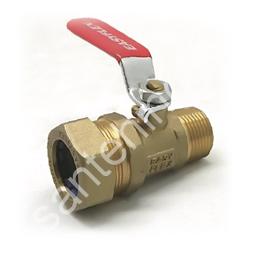 Кран шаровой для нержавеющей трубы Kofulso 15х1/2 НР руч (М) - картинка 1