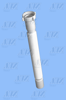 АНИ ПЛАСТ К114 Гибкая труба удлинённая 11/2"х40 с гайкой