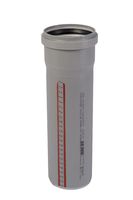 Труба канализационная ПП СЕРАЯ 90х1м Ostendorf