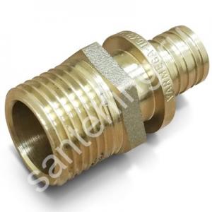 Муфта Varmega латунная  Slide-fit 16х1/2НР - картинка 1