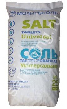 Соль таблетированная мешок (Мозырьсоль) (25кг) - картинка 1
