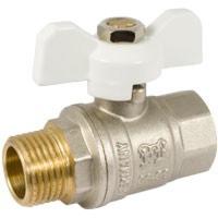 PRO FACTOR Кран Шаровый Professional 1/2" г/ш бабочка