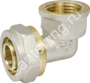 PF Уголок для м/п труб 20ц х 1/2ВР (PF PF 432) - картинка 1