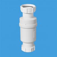 Сифон с сухим гидрозатвором 11/2" х 40 мм. MRNRV40-PB
