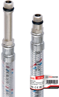 Шланг для воды к смесителю с полимерным покрытием PF 1/2хМ10 60см (LUX)
