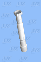 АНИ ПЛАСТ К206 Гибкая труба 11/4"х40/50 с гайкой