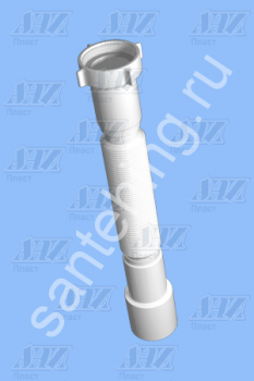 Гофра с гайкой 11/2 х 40/50 К106 АНИ ПЛАСТ - картинка 1