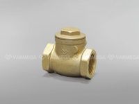 Обратный клапан горизонтальный с латунным штоком 1" Varmega WM05103