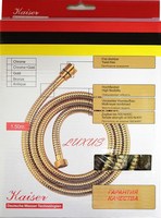 Шланг для душа 1,5 м. KAISER арт. 0010 Gold