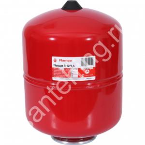 Расширительный бак для отопления 12 л. (1,5б-6б) Flamco Flexon - картинка 1