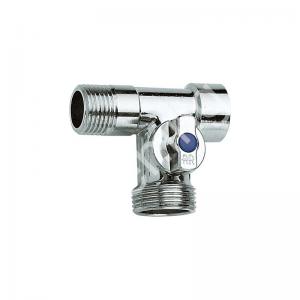 REMER КСМ трёхпроходной 1/2х3/4х1/2 (ХРОМ) 260RR - картинка 1