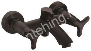 Cмеситель для ванной комнаты KAISER Trio 57022-2 Black - картинка 1