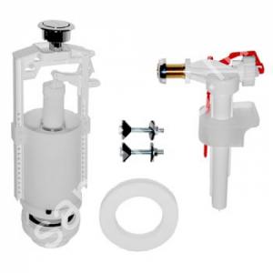 Комплект арматуры боковой 1/2  Alca Plast (металлическая резьба) SА2000K 1/2 - картинка 1