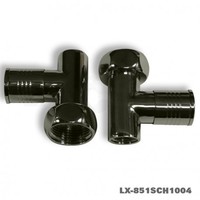 Вентиль для полотенцесушителя прямой хром 1"х 1/2" Г/Г LX 851SCH1004