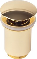 KAISER Донный клапан автомат круглый золото 8011- GOLD