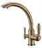 Cмеситель для кухни с краном питьевой воды KAISER Vincent 31244-3 Bronze - картинка 1