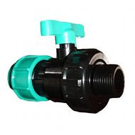 ПНД Кран шаровой 50х11/2" НР (STR)