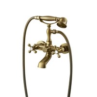 Cмеситель для ванны KAISER Carlson 44322-1Bronze G