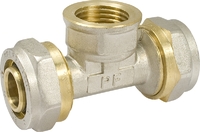PF Тройник для м/п труб 20х3/4х20 ц/вн/ц (PF PF 453)