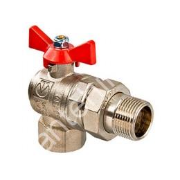 VALTEС BASE Кран Шаровый с американкой УГЛОВОЙ 1