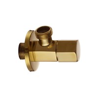 KAISER КСМ 1/2х1/2 угловой GOLD (БЛИСТЕР)
