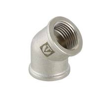 Уголок никелированная латунь 1/2"г/г х 45* VT