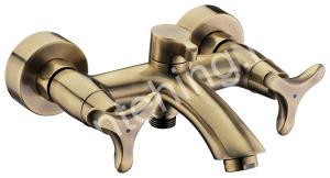 Cмеситель для ванной комнаты KAISER Trio 57022-1Bronze - картинка 1