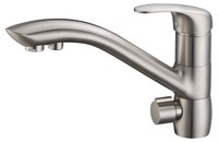 Cмеситель для кухни с краном питьевой воды KAISER Venus 39066-5 Silver
