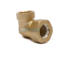 Угол для нержавеющей трубы Kofulso BL 15х1/2 труба-гайка