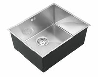 Кухонная мойка из нержавеющей стали KAISER 530х430х220х1,2mm (сифон, крепёж)
