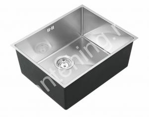 Мойка для кухни из нержавеющей стали KAISER 530х430х220х1,2mm (в комплекте сифон и крепёж) - картинка 1