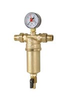 Фильтр тонкой очистки с манометром и американками 1/2" НР ICMA 751-1/2"