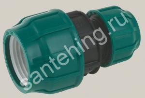 ПНД Муфта переходная ф40х ф32 (POELSAN) - картинка 1