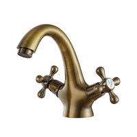 Cмеситель для раковины KAISER Carlson 44311-1 Bronze G