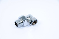 Американка угловая ХРОМ 1/2" Г/Ш SMART